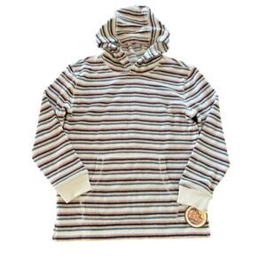⭐️ C&C California Super Soft Cotton Unisex Hoodie Cream Sweatshirt‎ Kids Large